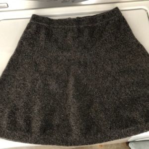 Wool skirt